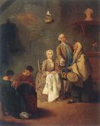 the school of the work Pietro Longhi